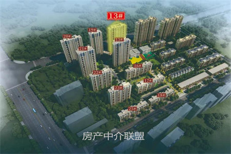 龙都东升·公园印象3室2厅1卫123m2精装修